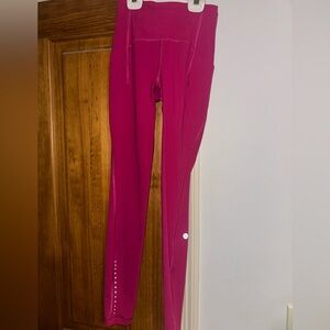 Pink Lululemon Leggings